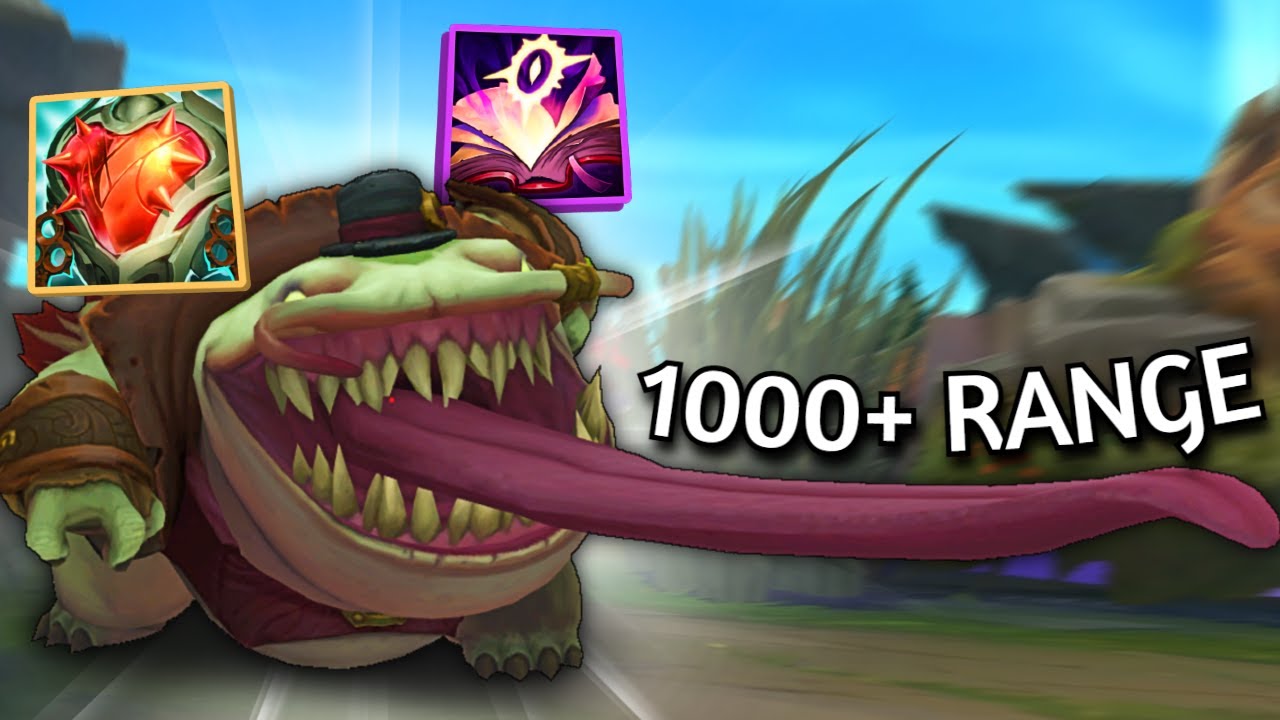 THIS BUILD TURNS TAHM KENCH INTO A RANGED CHAMP