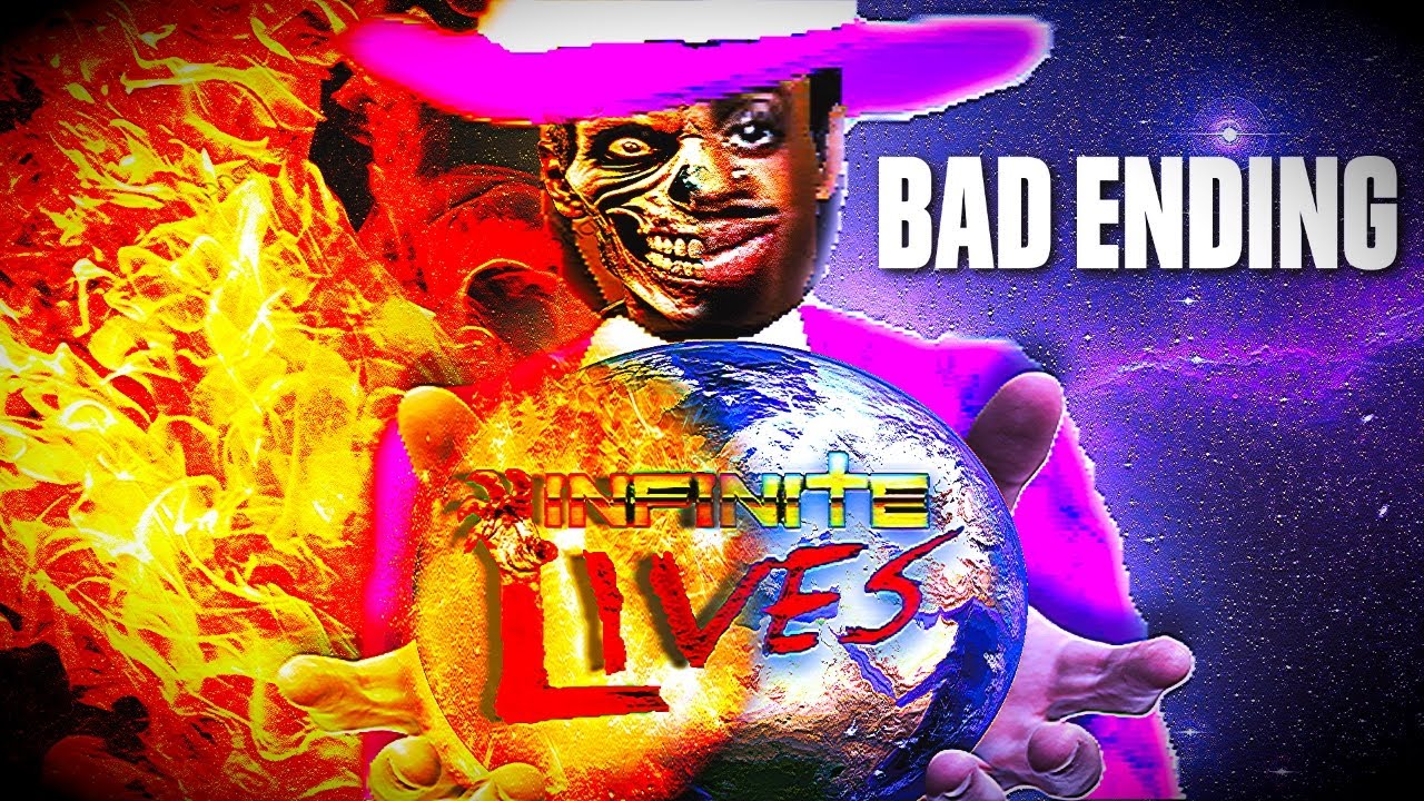 I got the BAD Ending in Infinite Lives...