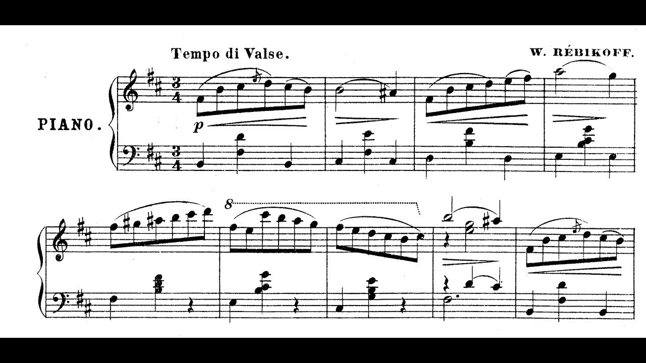Vladimir Rebikov - Valse mélancolique