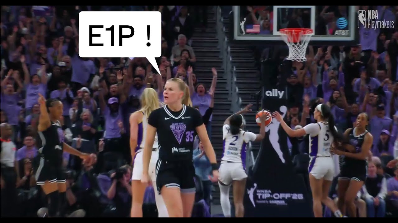 Explain: Valkyrie Julie Vanloo runs Steph Curry play for a 3 point flurry | Basketball Basics #1