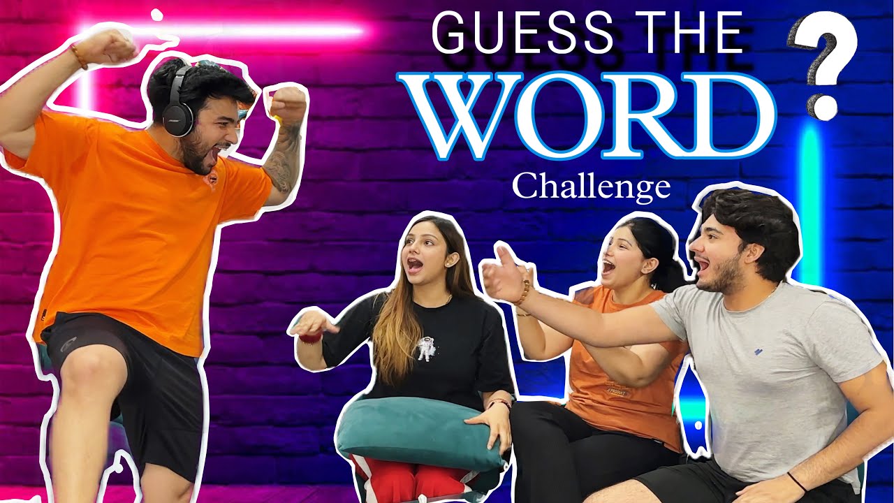 GUESS THE WORD CHALLENGE || FUNNY 🤣 #comedy #funny #funnymoments