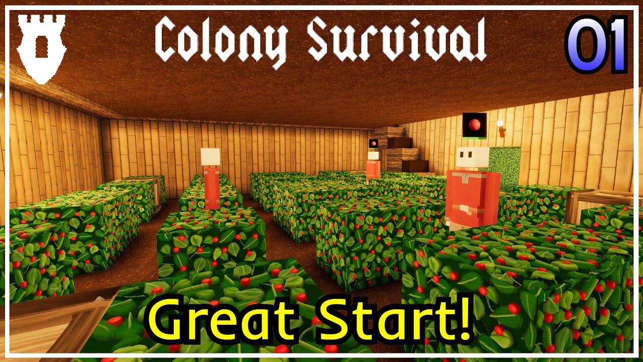 Great Start! - Colony Survival [Ep 1]