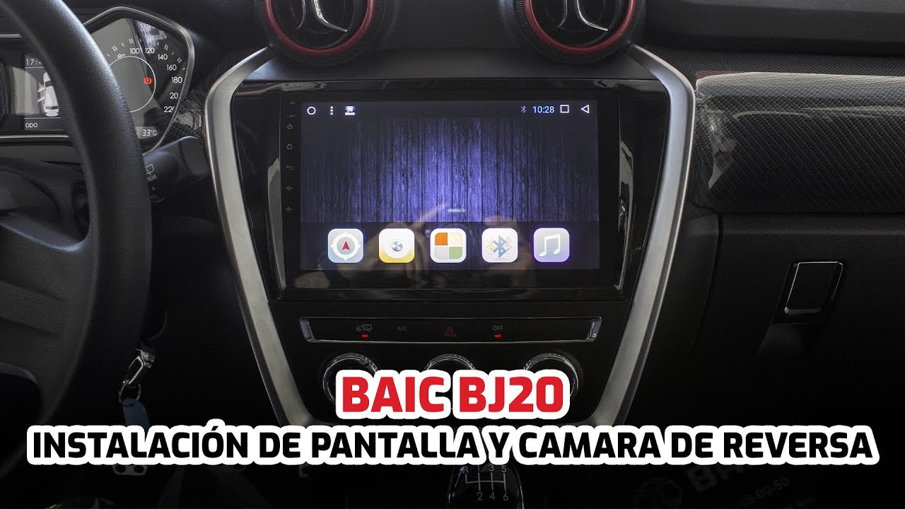 Instalaci&oacute;n de Pantalla en Baic BJ20 Carplay y Camara de Reversa // GADGETSTYLE