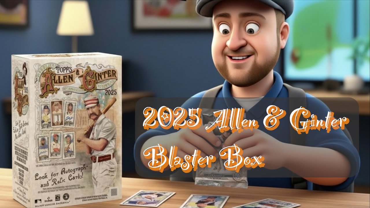 Black Border MVP Hit: 2025 Allen & Ginter Blaster Box