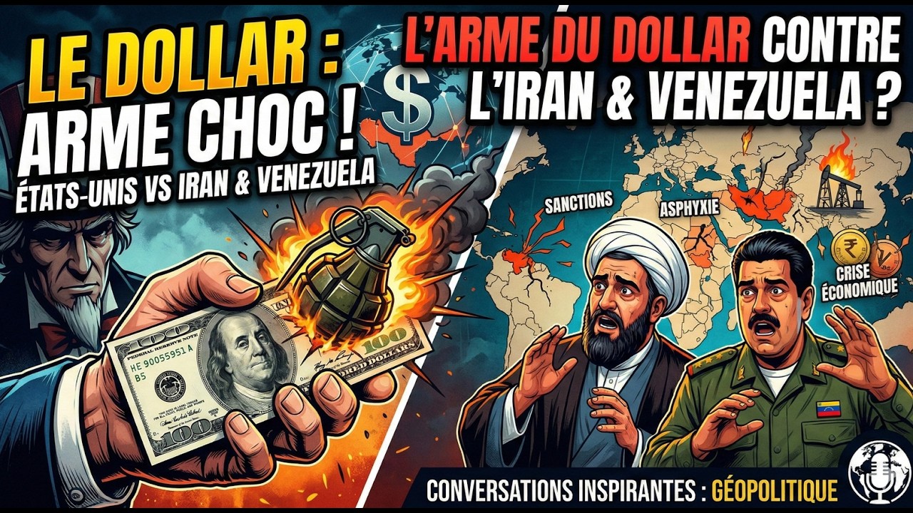 États-Unis vs Iran : La Guerre Secrète du Dollar qui Asphyxie le Monde