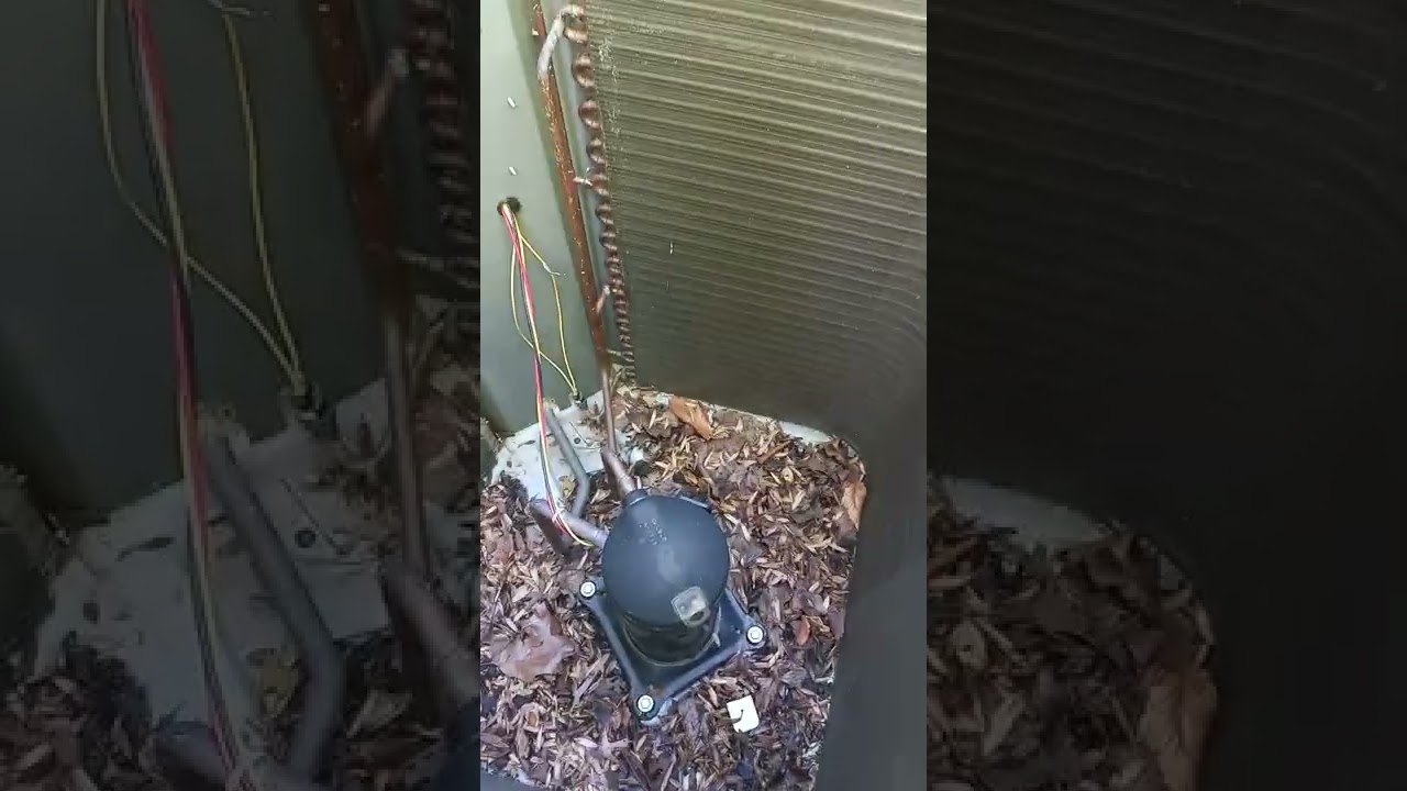 Dirty condenser coil.