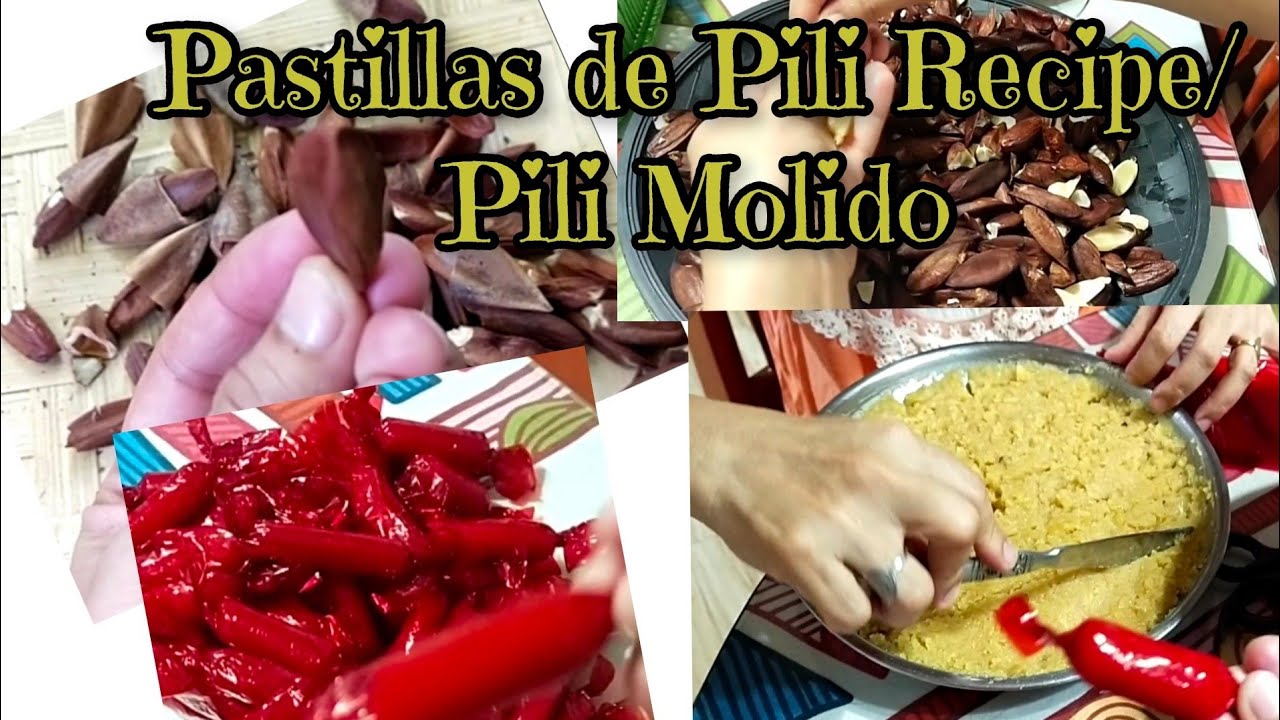 Pastillas de Pili | Pili Molido Recipe