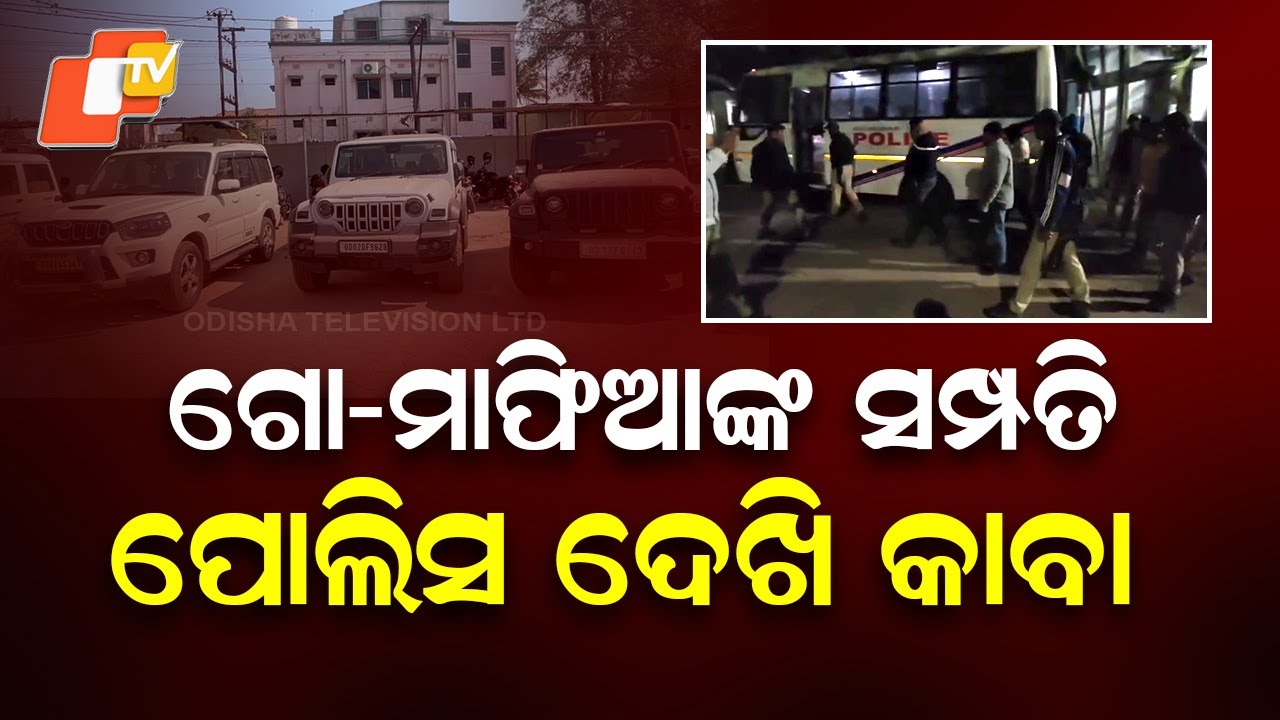 Police Arrest 10 Cow Mafia Members in Odisha, Seize Bank Assets and Lockers