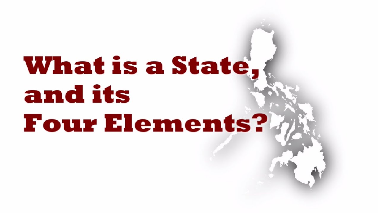 What is a State? Elements of a State Explained (Filipino & English) | Political Science Tutorial