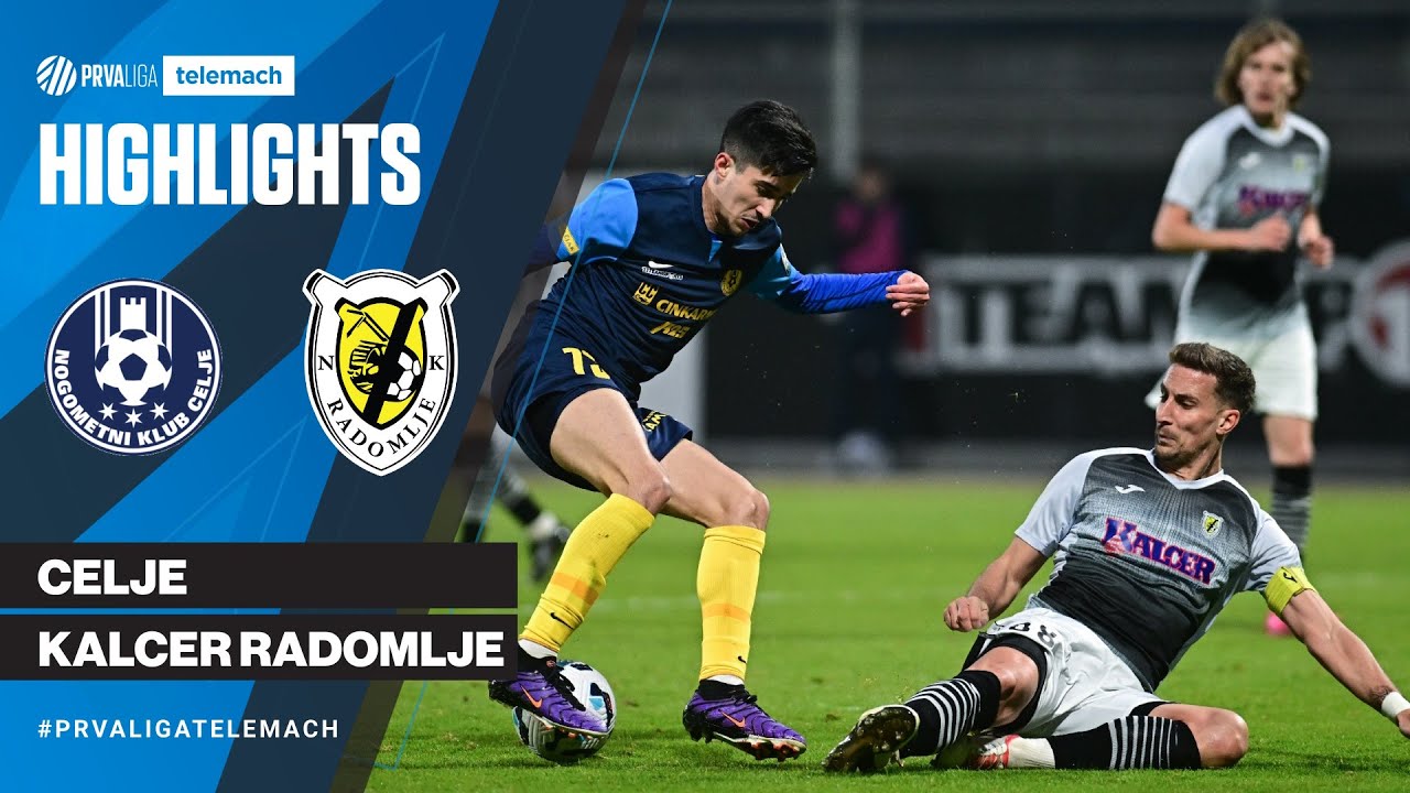 Celje 9-1 Radomlje | 22. krog 2024/25 #PrvaLigaTelemach