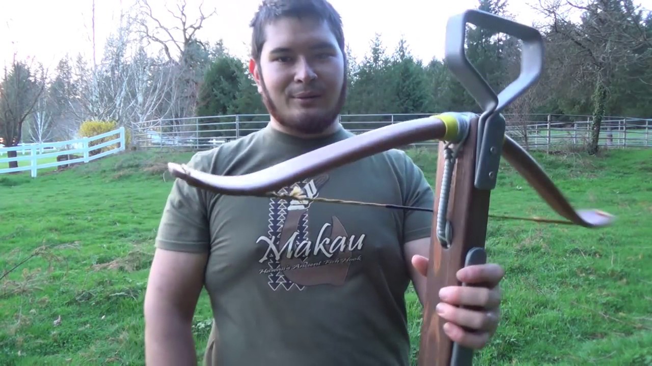 Introducing   Medieval Style 100 Pound PVC Crossbow with Skane or Pin Lock