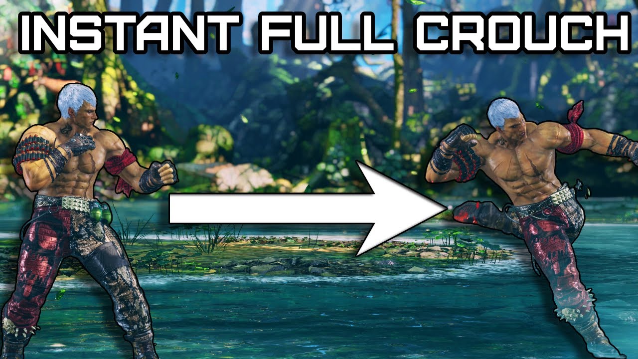 Tekken 8 Tutorial - Instant Full Crouch Moves (WITH HANDCAM)