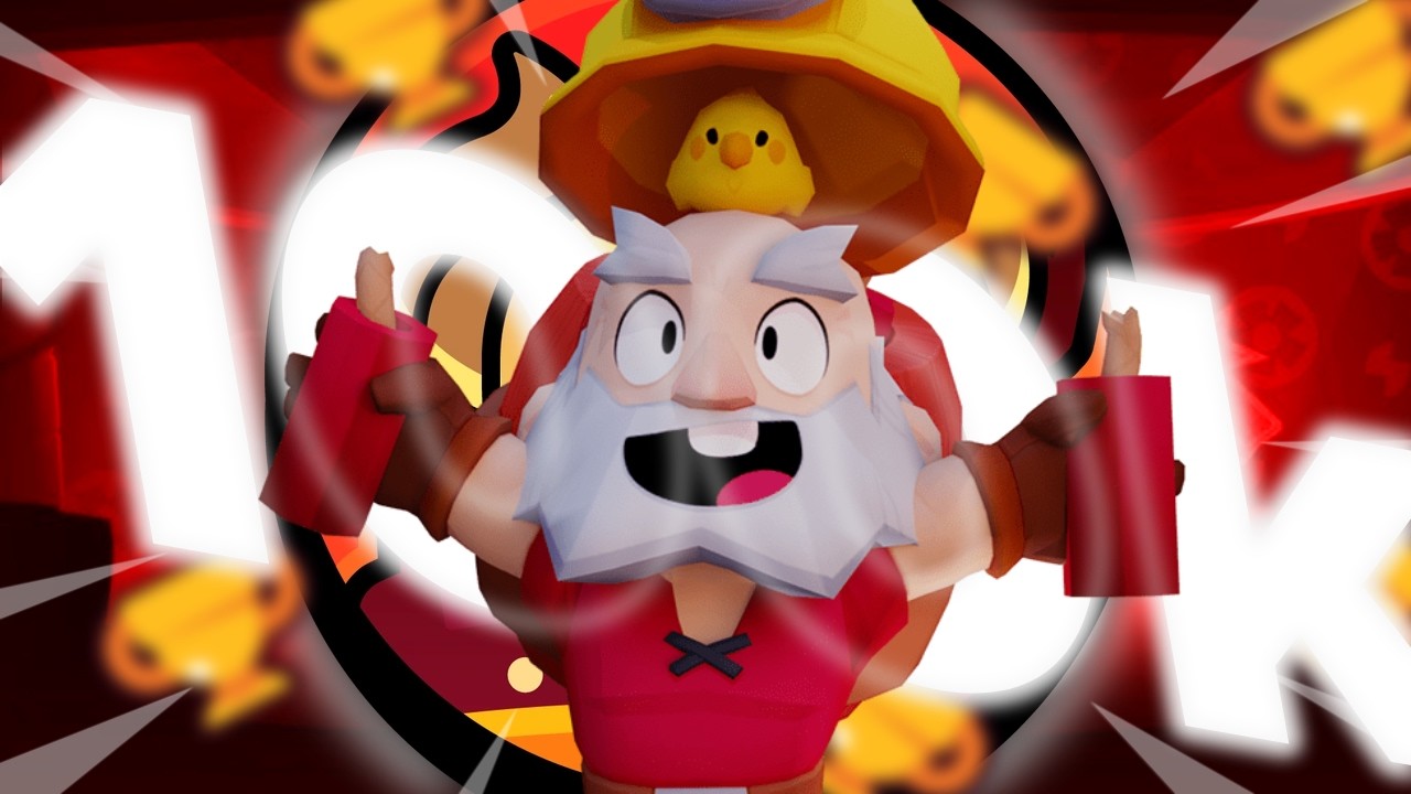 100 000 PUCHARKÓW🏆 W BRAWL STARS… ALE TO NIE KONIEC 👀