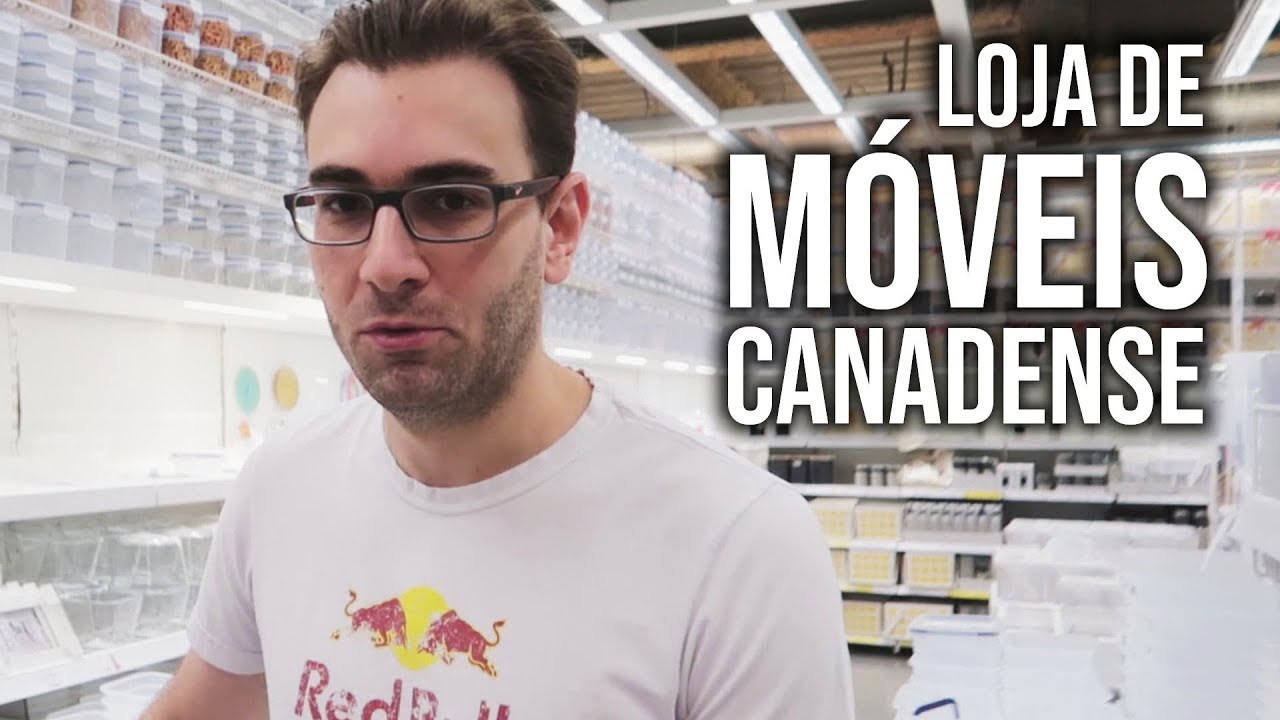 Fomos a uma LOJA DE MÓVEIS no Canadá!