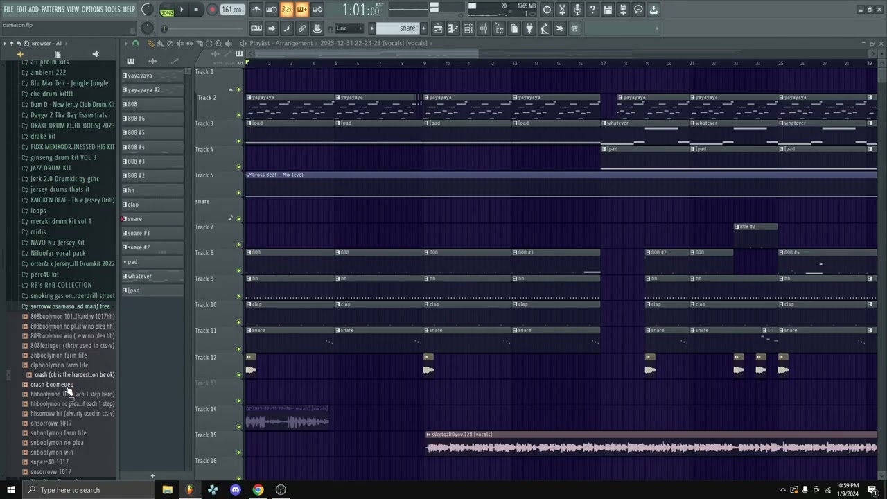 wegonebeok crash (wit drumkit link in desc)