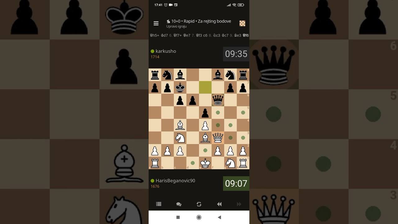 Guste partije pune naboja i žrtava figura uživajte
