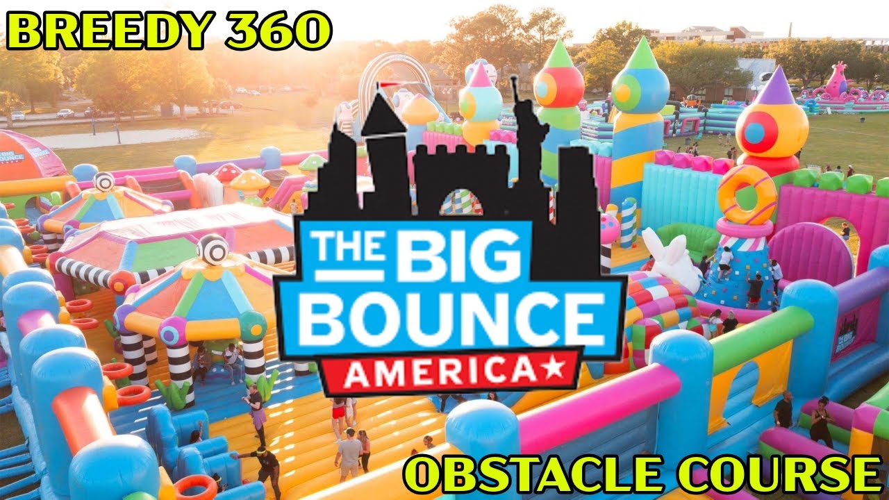 BIG BOUNCE AMERICA - OBSTACLE COURSE  #BigBounceAmerica #FamilyFun  #BounceBack #challenge