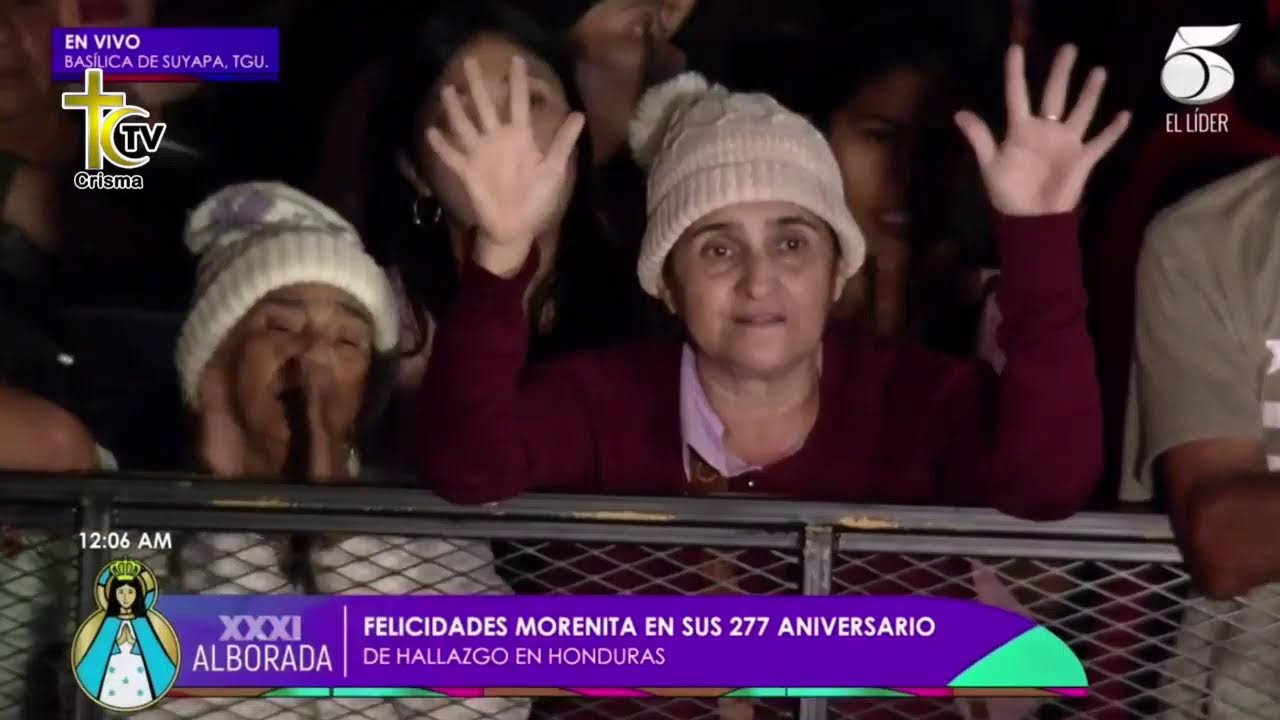 ALBORADA EN HONOR A LA VIRGEN DE SUYAPA