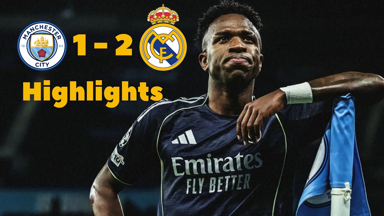 Real Madrid vs Manchester City 2-1 (AGG 5-1) Highlights & Goals ⚽🔥