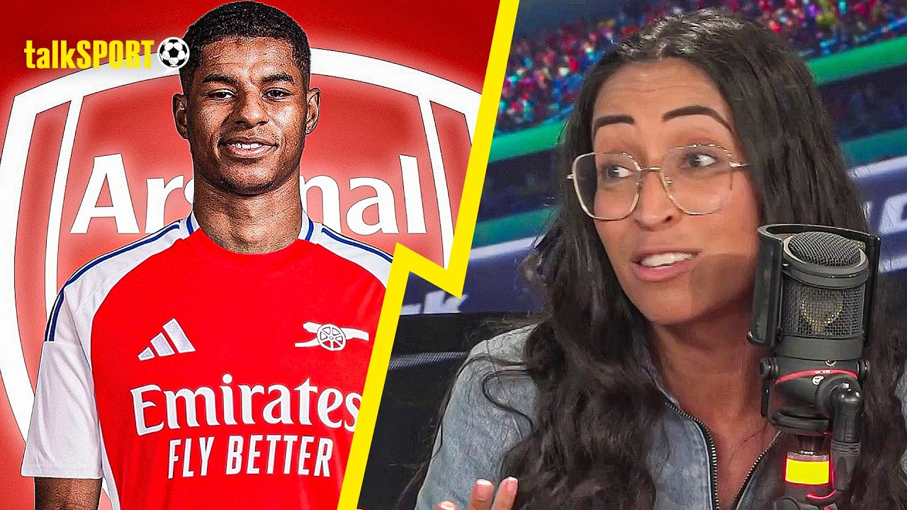 Angelina Kelly BACKS Arsenal signing Marcus Rashford from Manchester United!