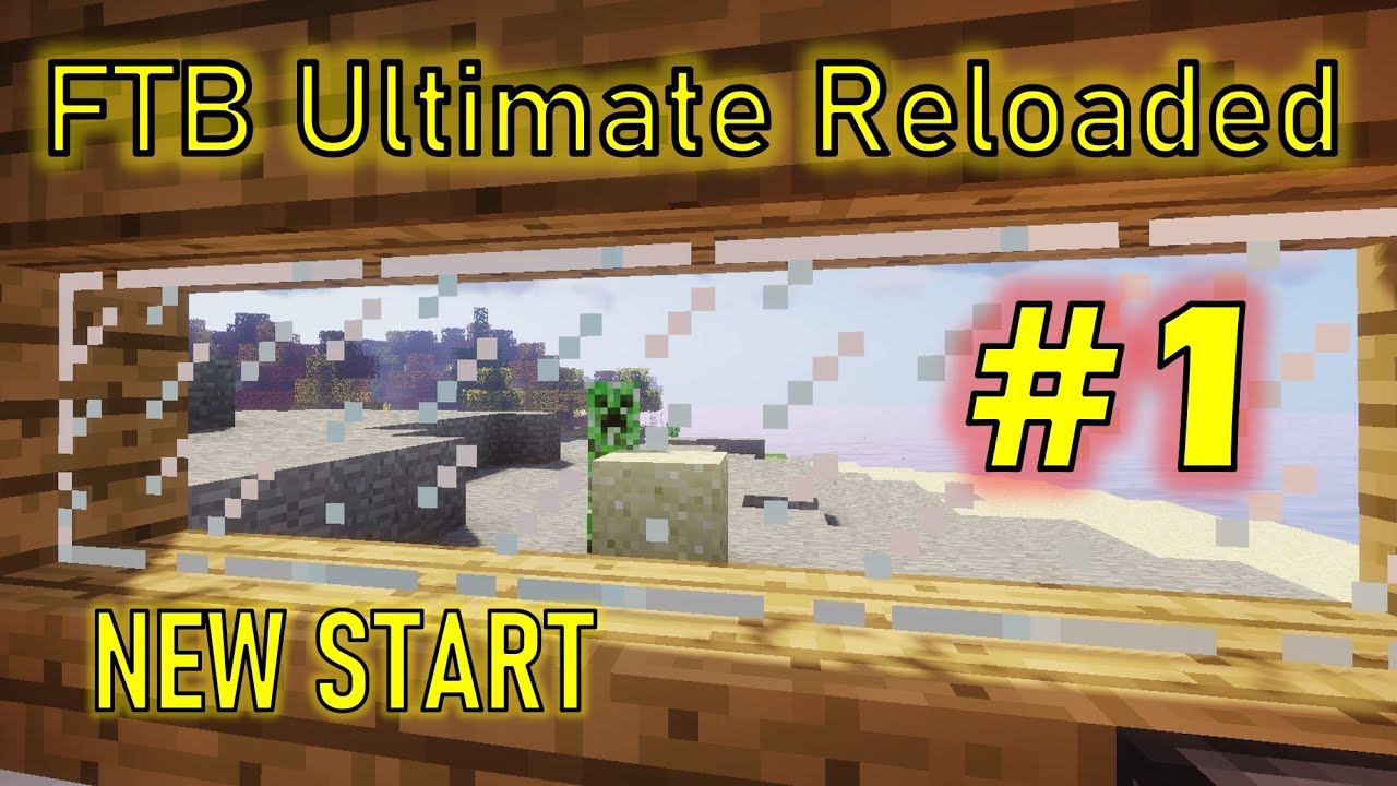 TOO MUCH FOR 1ST EPISODE! | FTB Ultimate Reloaded Ep #1