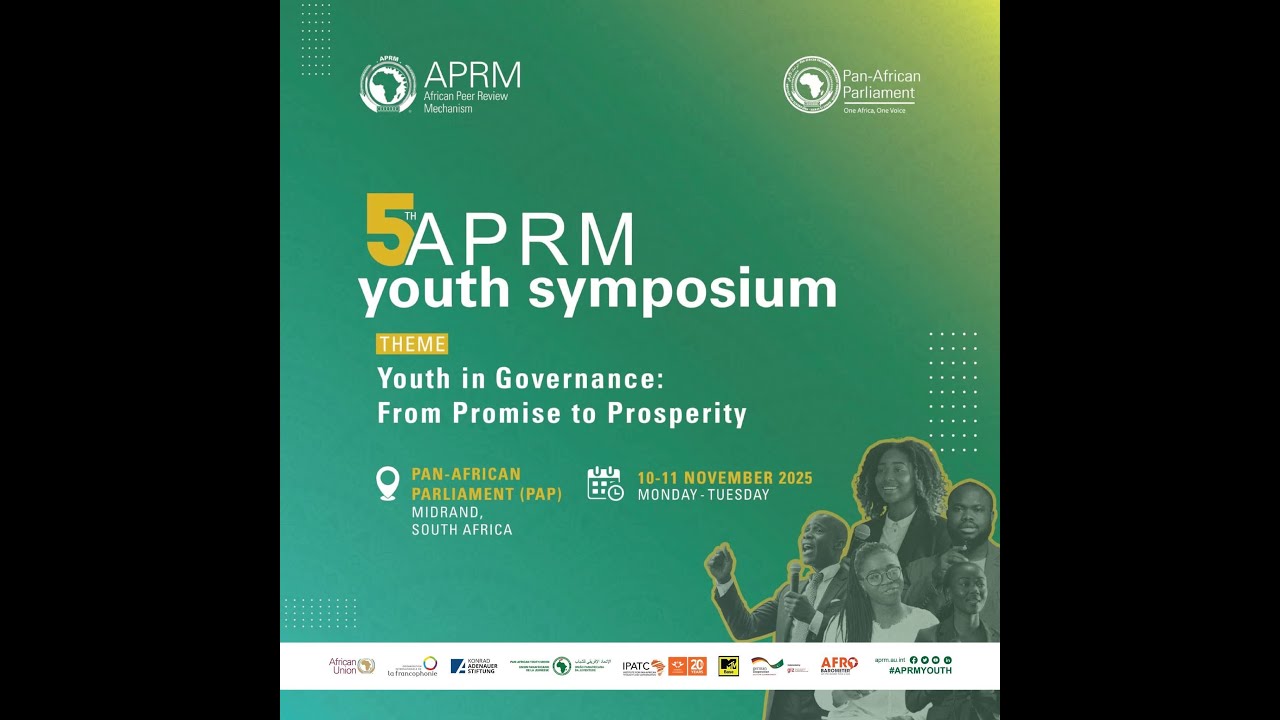 ENGLISH - Day 1 - APRM Youth Symposium: Youth in Governance: From Promise to Prosperity