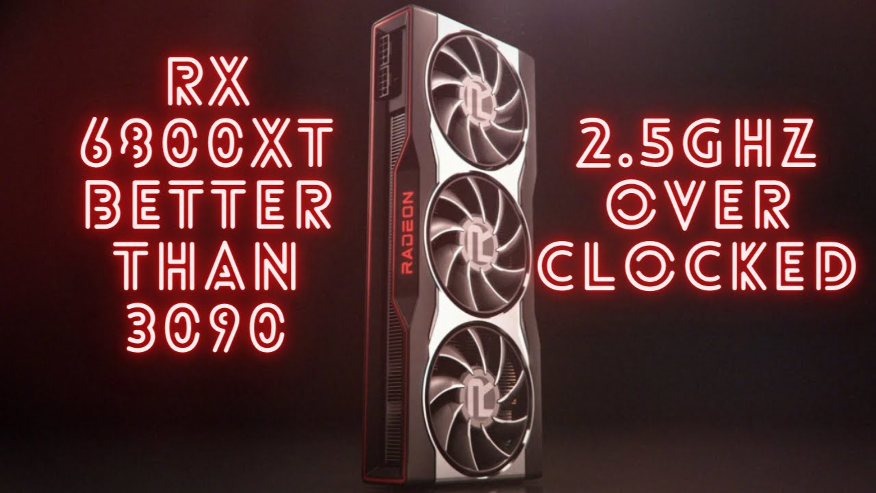 RX 6800xt overclocked to 2.5Ghz! And Nvidia Smart Access Memory?!