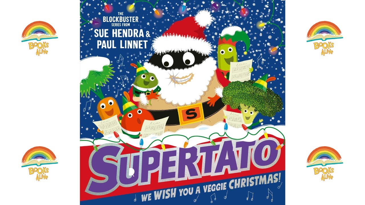 🎄🎅🏻Суперкартошка, желаем тебе вегетарианского Рождества! — Books Alive! Праздничное чтение вслух,...