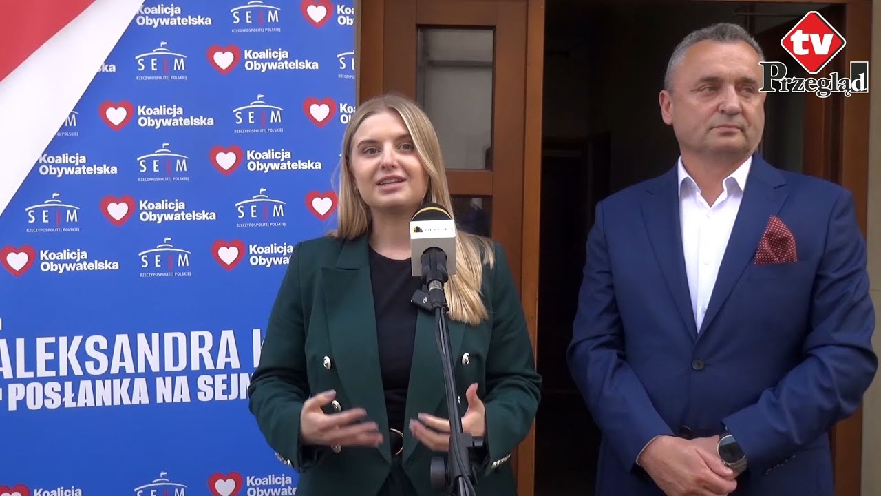 Otwarcie biura poselskiego Aleksandry Kot w Olkuszu