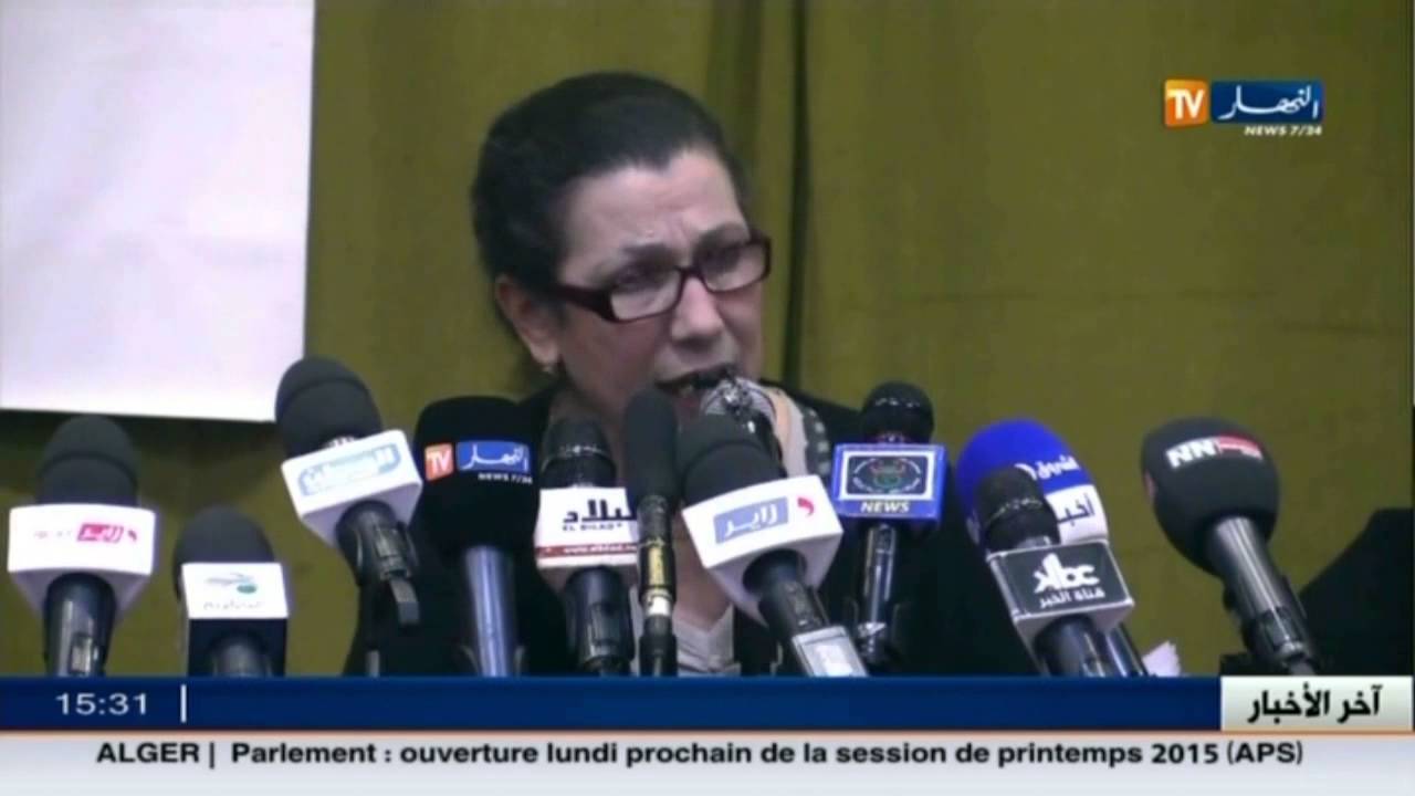 شاهد قبل الحذف: لويزة حنون ترد بكل قوة و جرأة على سعيداني في ندوة صحفية