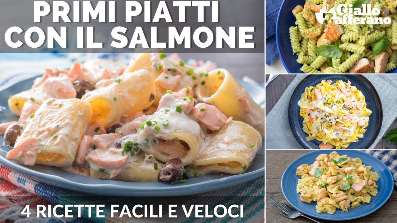 RICETTE CON IL SALMONE: 4 PRIMI PIATTI CREMOSI E FACILI