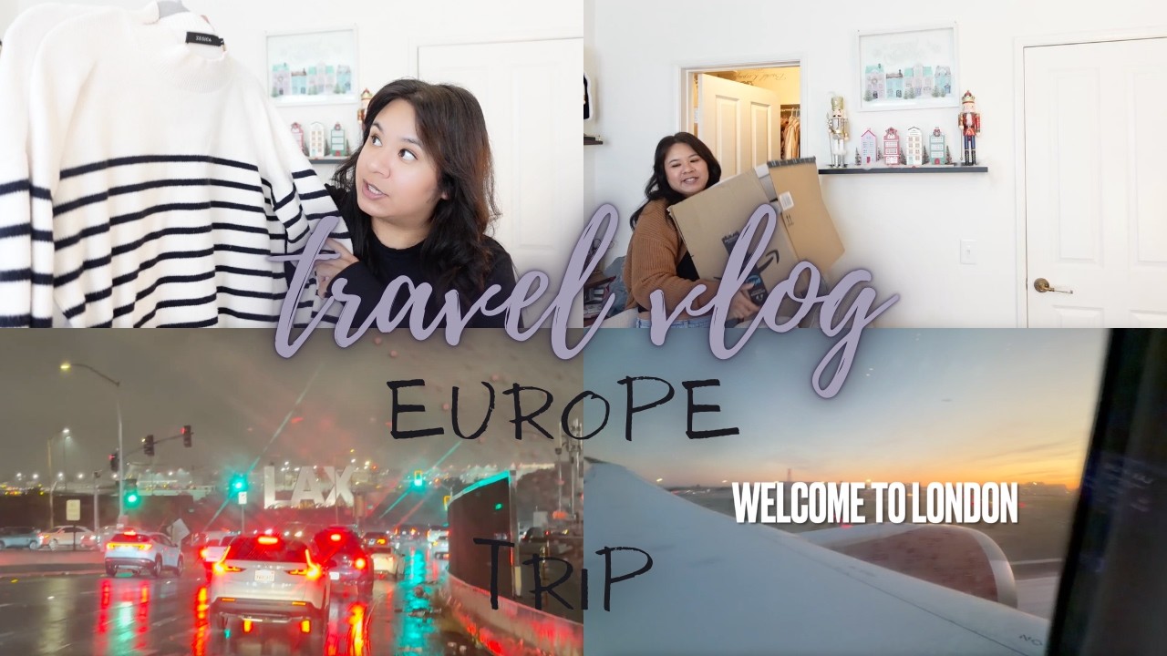 Travel With Me to Europe ✈️ London, Paris & Le Mans | Cozy November Vlog