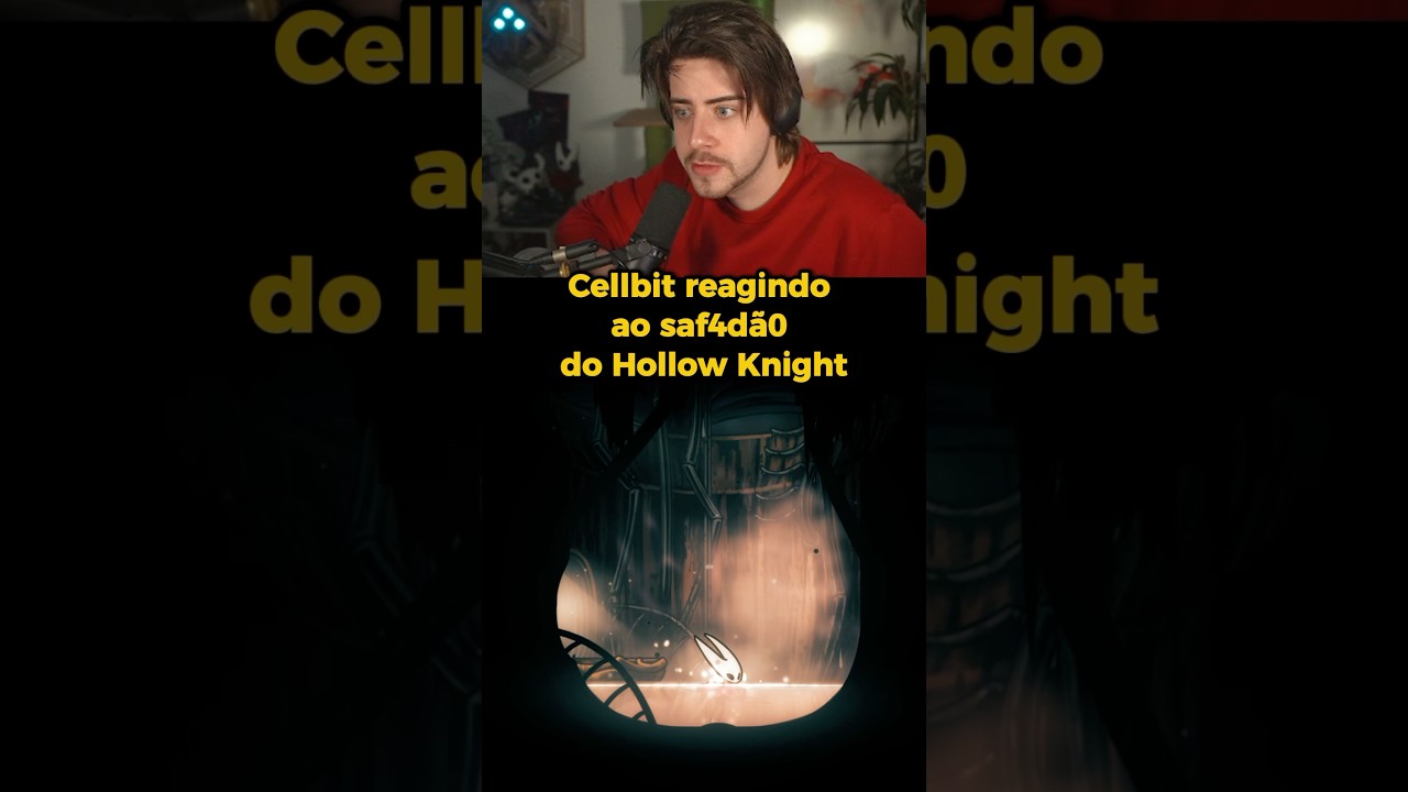 Isso aqui foi genial #cellbit #cellbitos #hollowknightsilksong #hollowknight