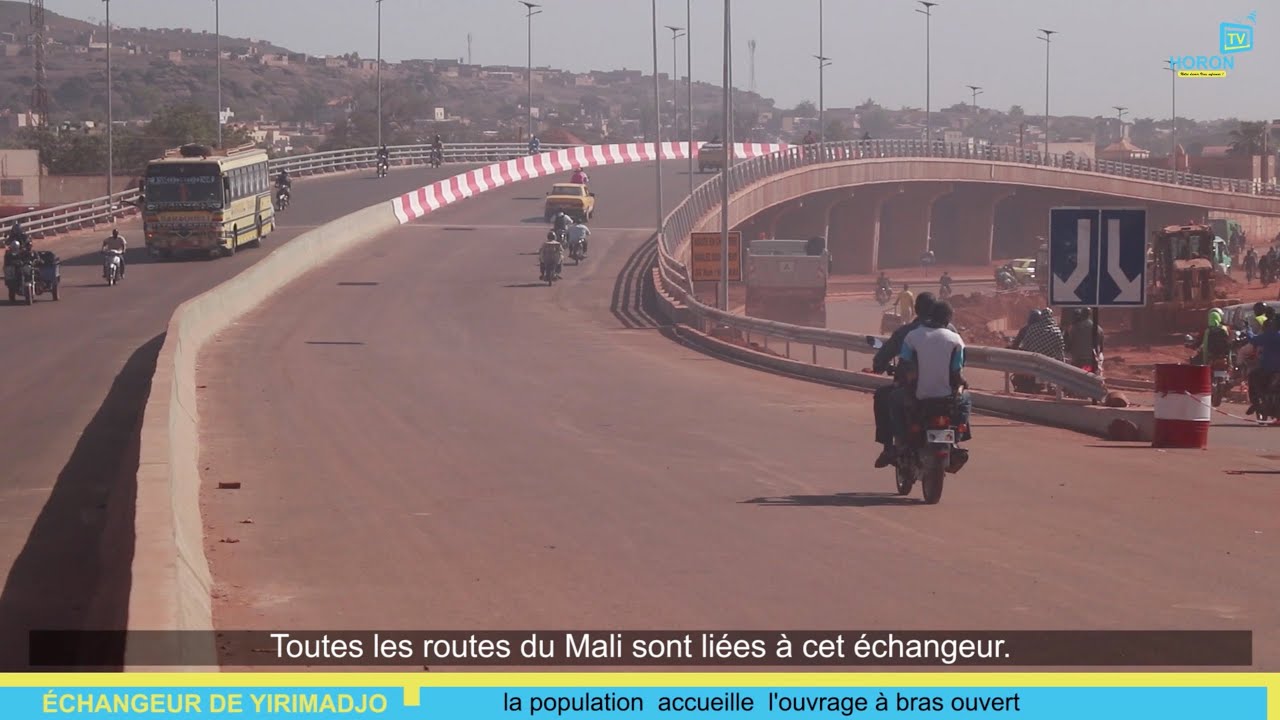 ÉCHANGEUR YIRIMADJO : la population accueille l'ouvrage à bras ouvert
