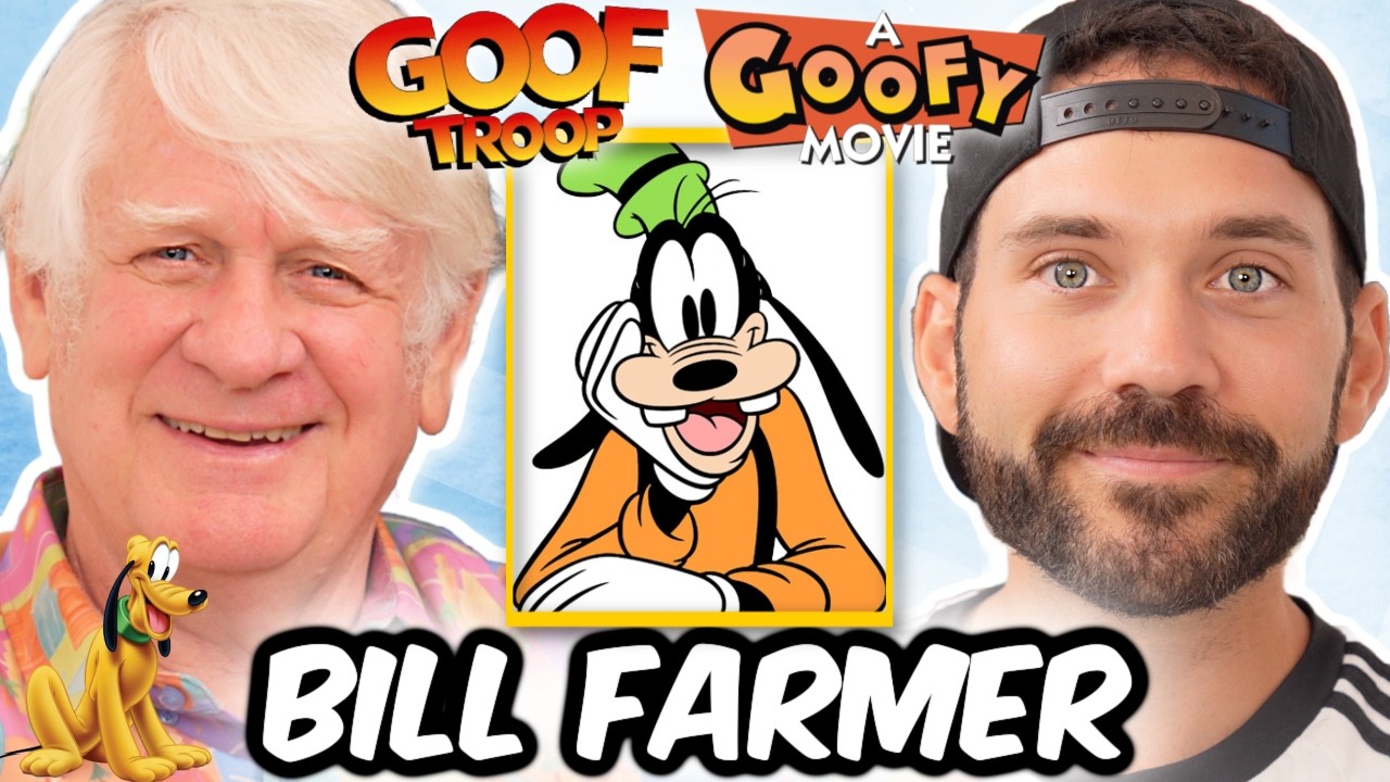 Goofy's Voice Actor!! Disney Legend Bill Farmer Interview on A Goofy Movie, Not Just A Goof Doc!