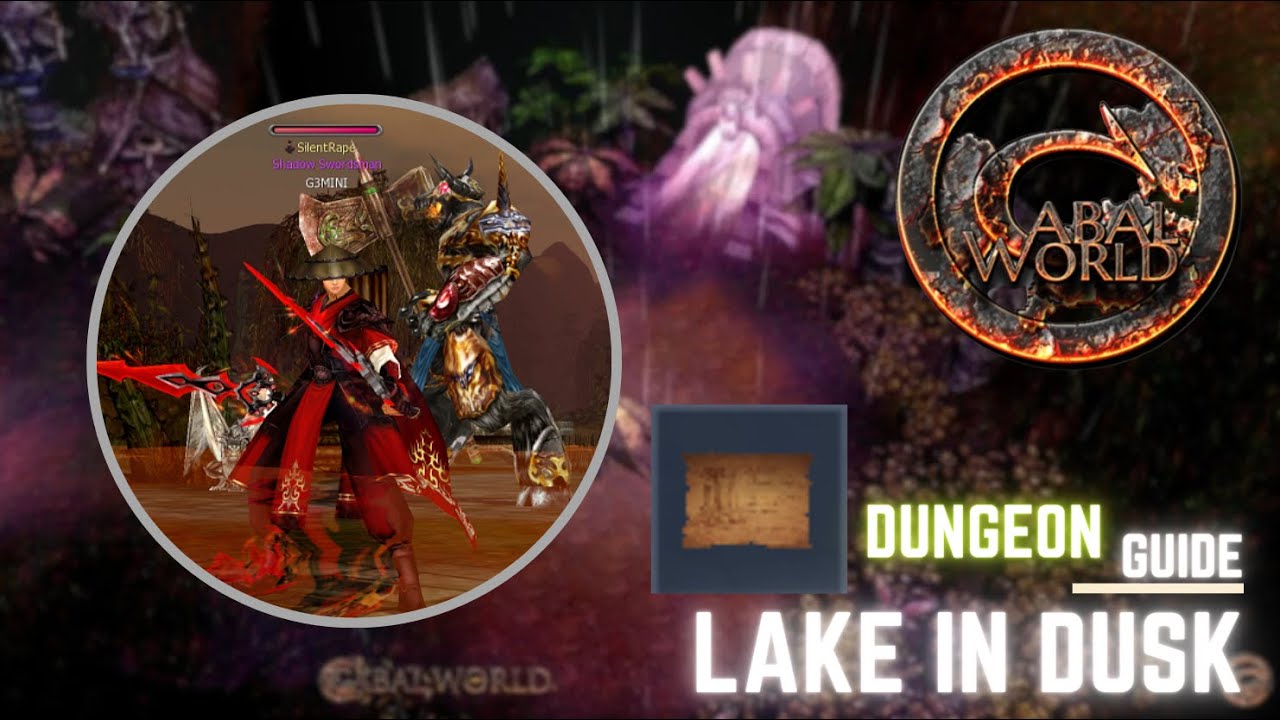 CABAL WORLD - Lake in Dusk Dungeon - Walk Through [Guide] Map Part