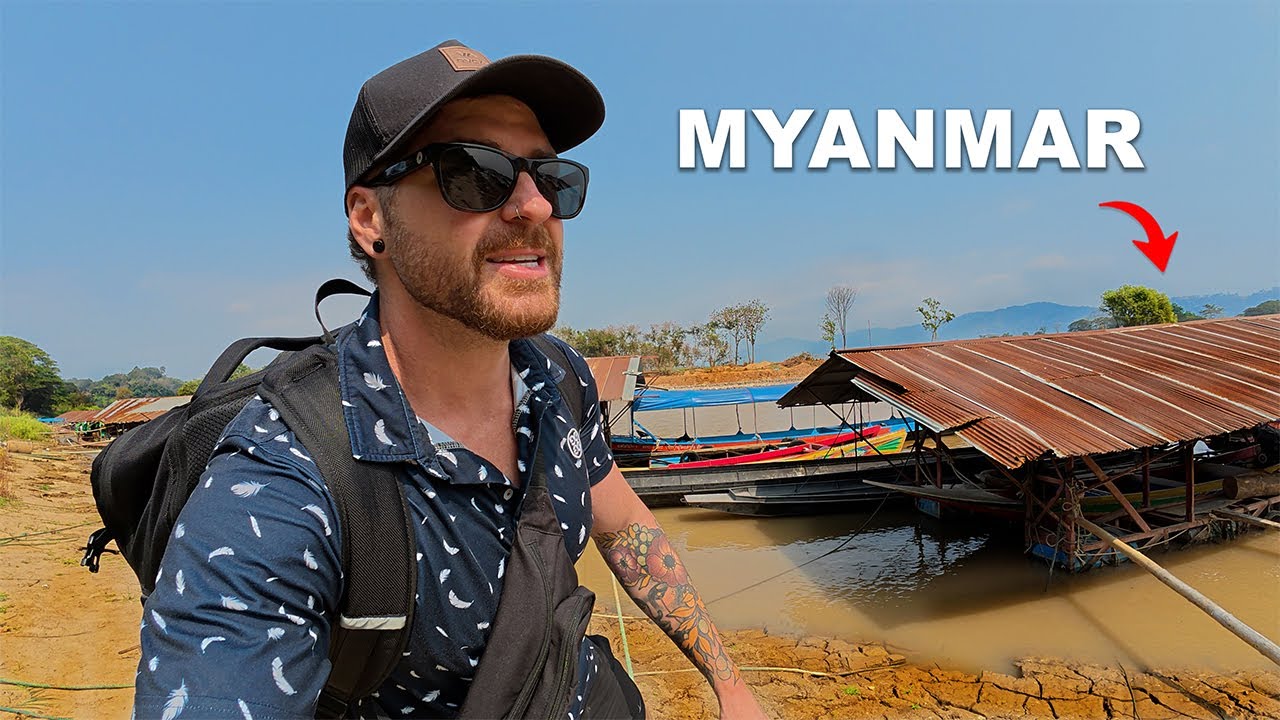 Trying To Sneak Into Myanmar at The INFAMOUS Golden Triangle Crime Zone!🇲🇲