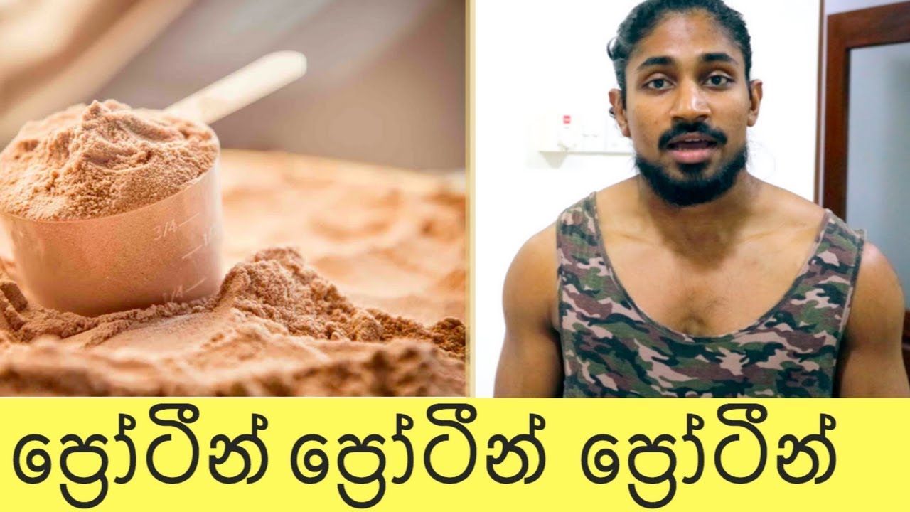 All about protein in sinhala - bodybuilding - gym - fitness - health