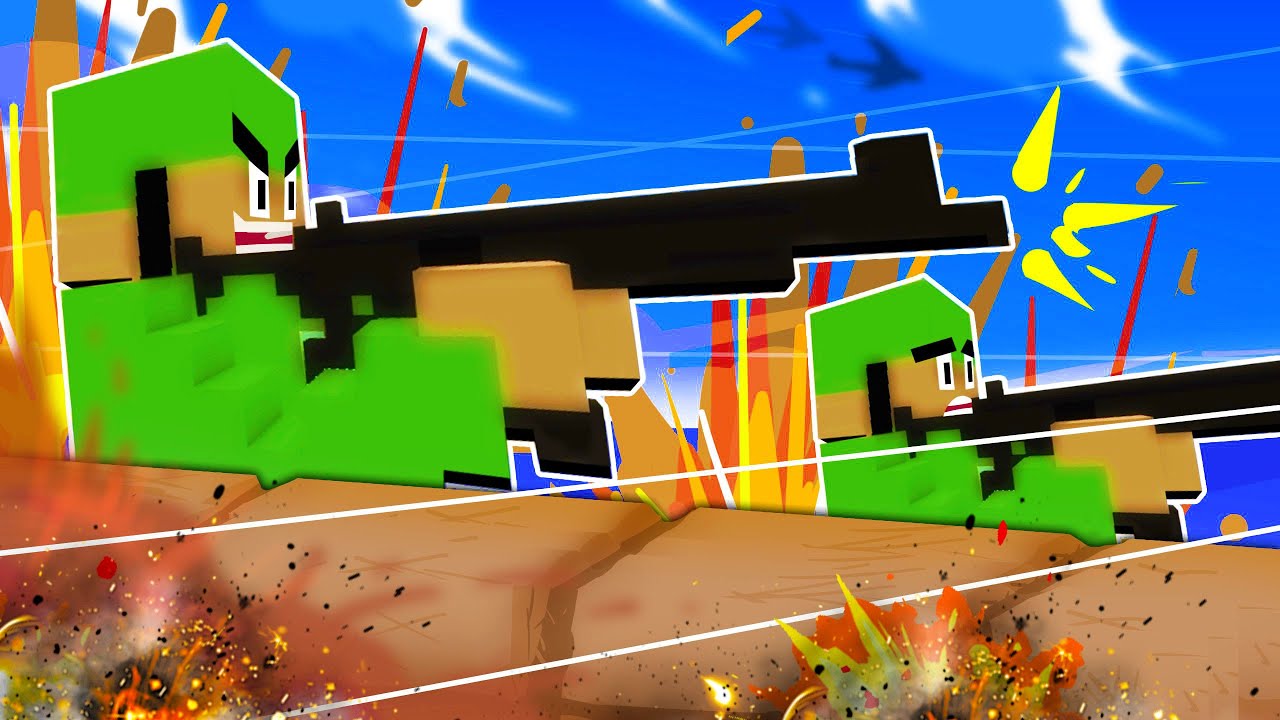 Minecraft but it's the BEST FPS Trench Warfare Ever Made! - OpenSpades Gameplay Episode 1
