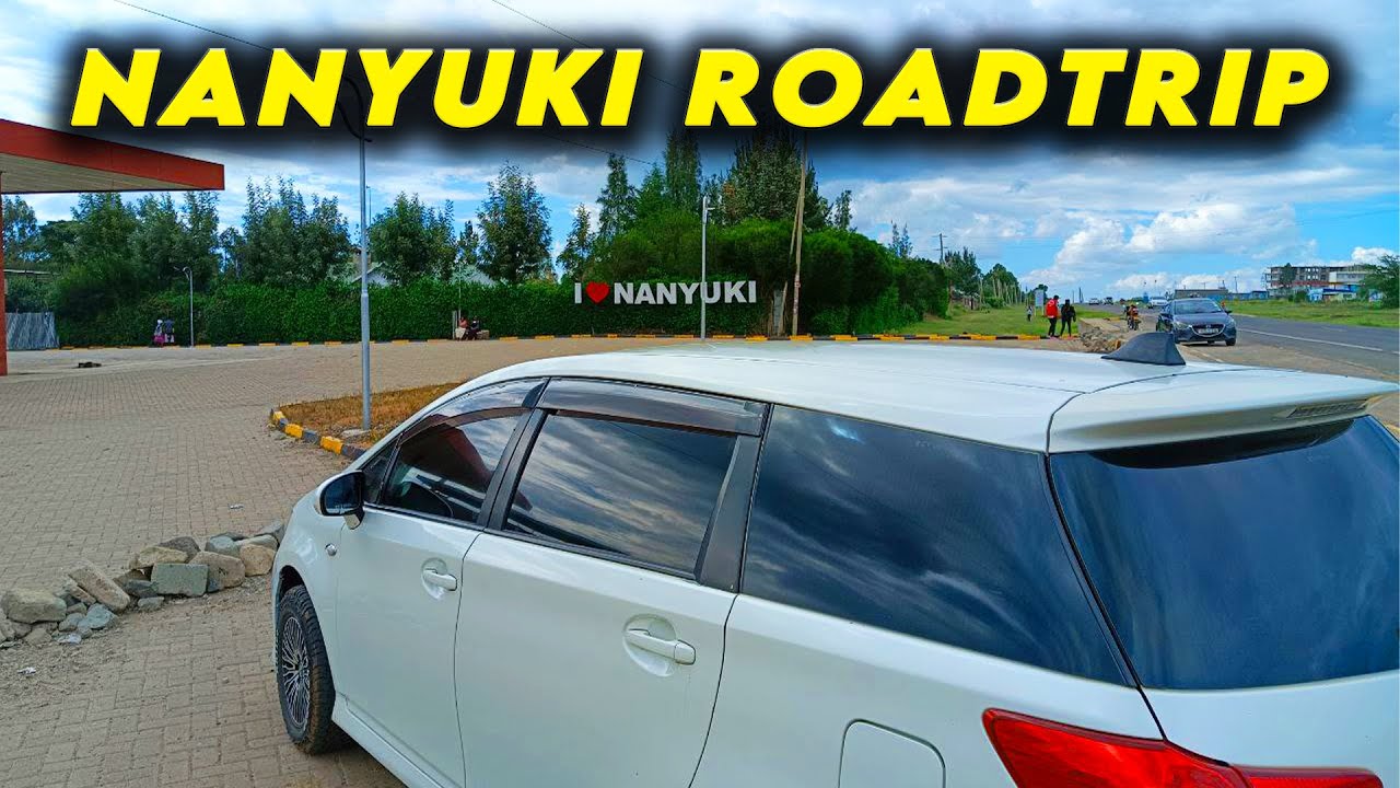 Nanyuki Roadtrip, POV Drive on Nanyuki - Nyeri Highway - #pov #tembeakenya #gopro