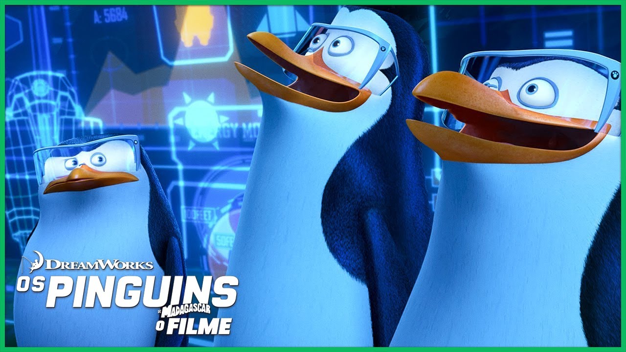 Vento do Norte vs. Pinguins! 🐺🐧😳 | Pinguins de Madagascar | DreamWorks Madagascar