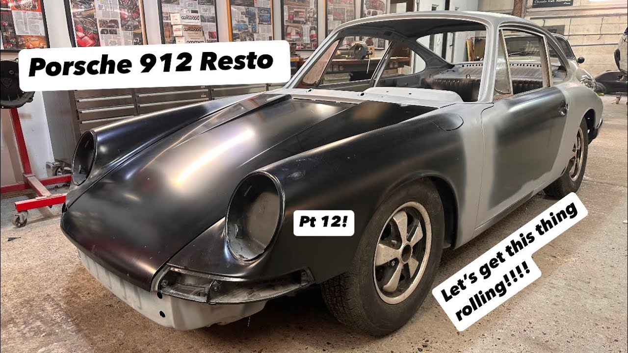 Реставрация Porsche 911 912, часть 12!!!!! Металлообработка ✅ Подвеска ✅ Переделка двигателя ✅