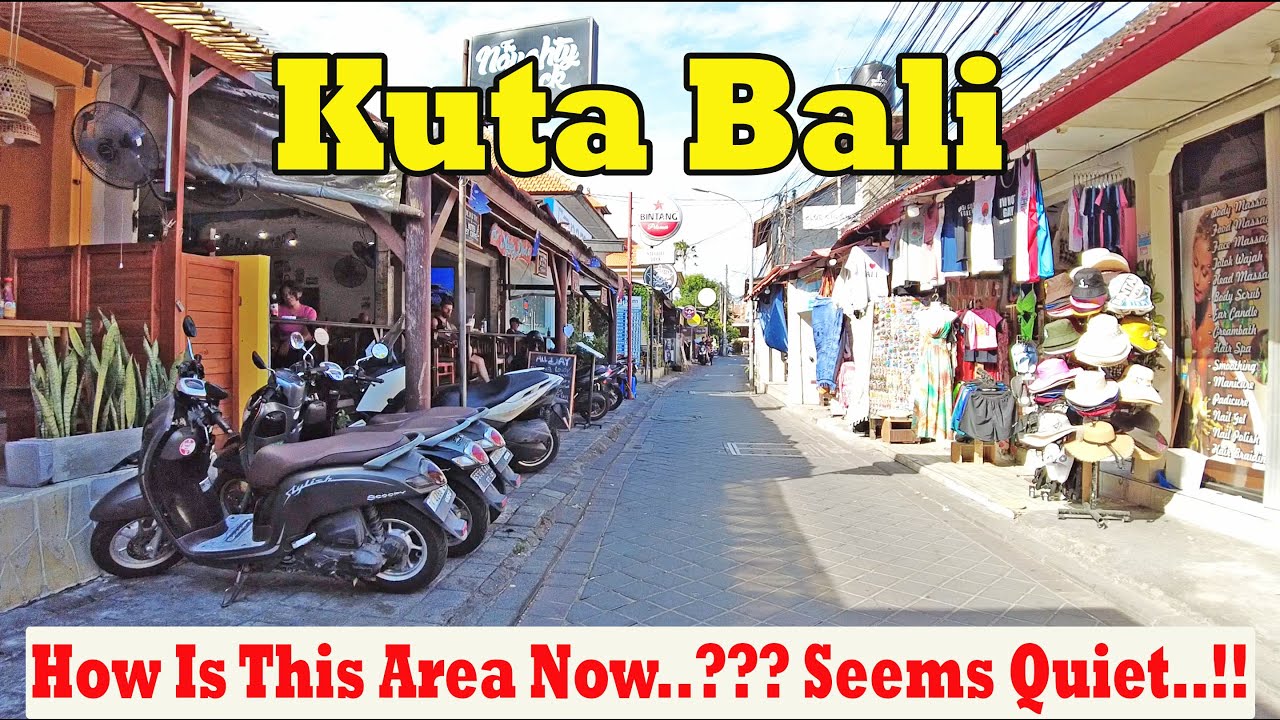 How Is This Area In Kuta Now..?? Seems Quiet..!!  Lets Drive Around..!! #kutabaliupdate