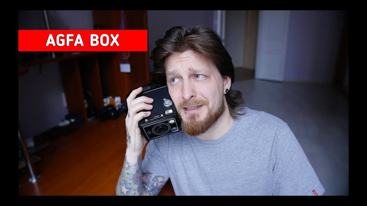 Фотоаппарат для школьников / AGFA Box camera / 120мм