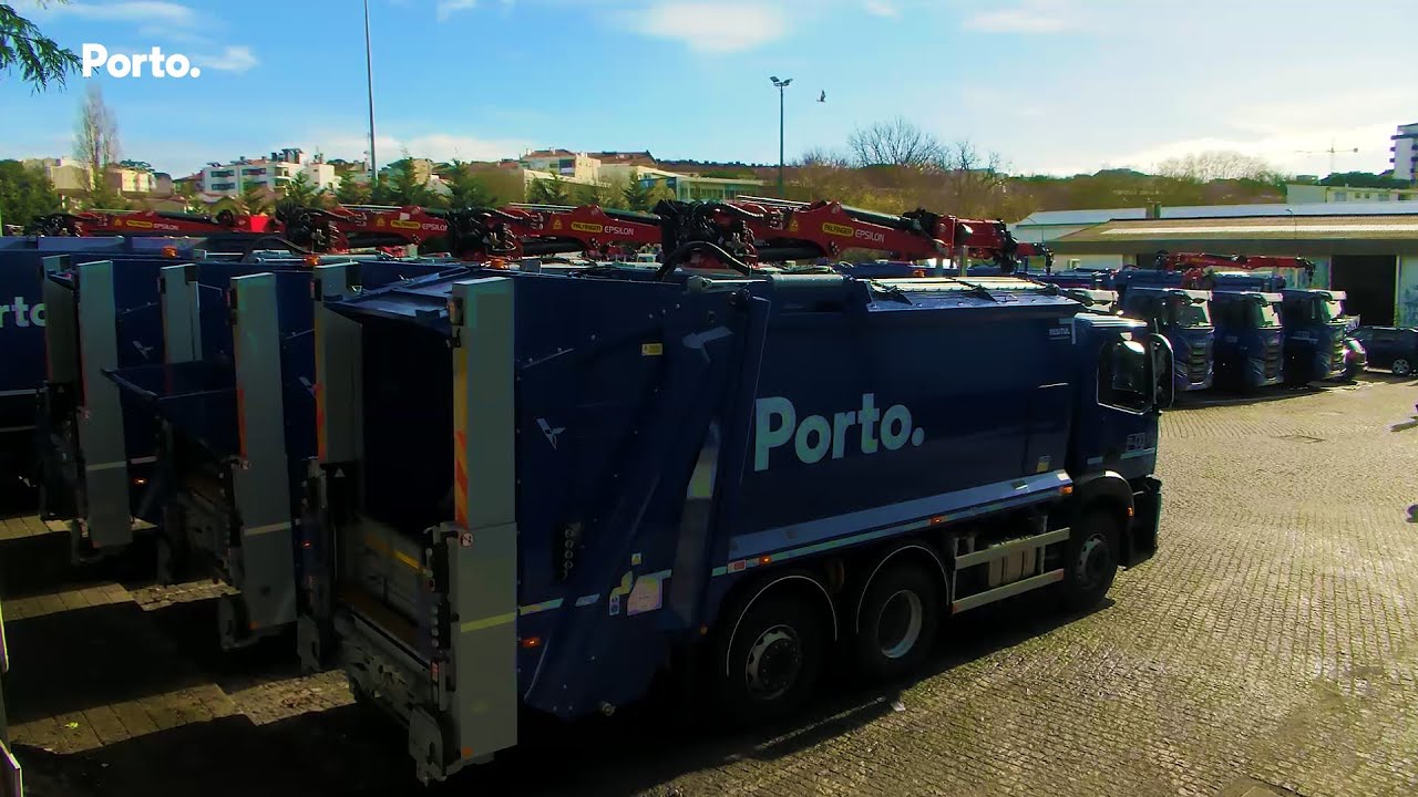 Porto tem nova frota para recolha de resíduos