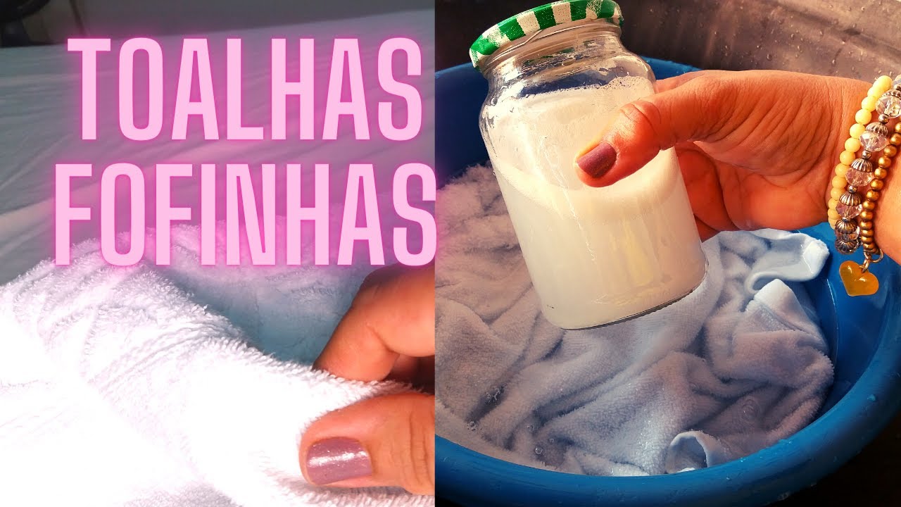 COMO TIRAR A ASPEREZA DAS TOALHAS DE BANHO | TOALHAS DE BANHO FOFINHAS