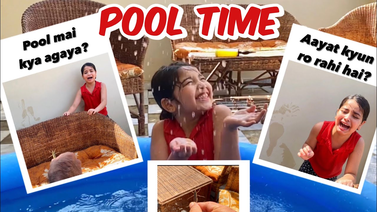 Aayat Arif || POOL TIME || vlog