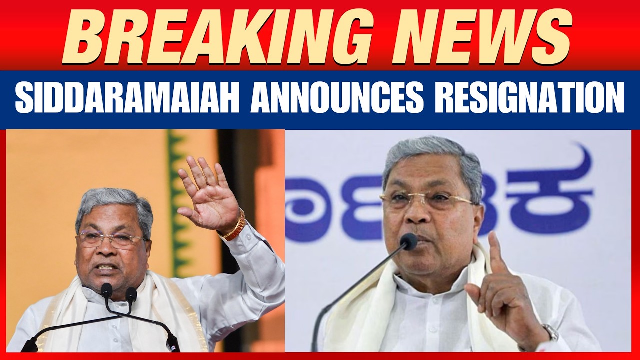Siddaramaiah Announces Resignation at Congress MLAs Meet | Karnataka leadership Change | News9