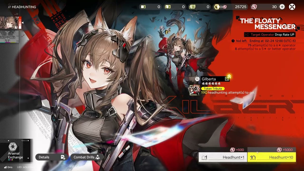 Arknights Endfield: Max Star Gilberta Pulls