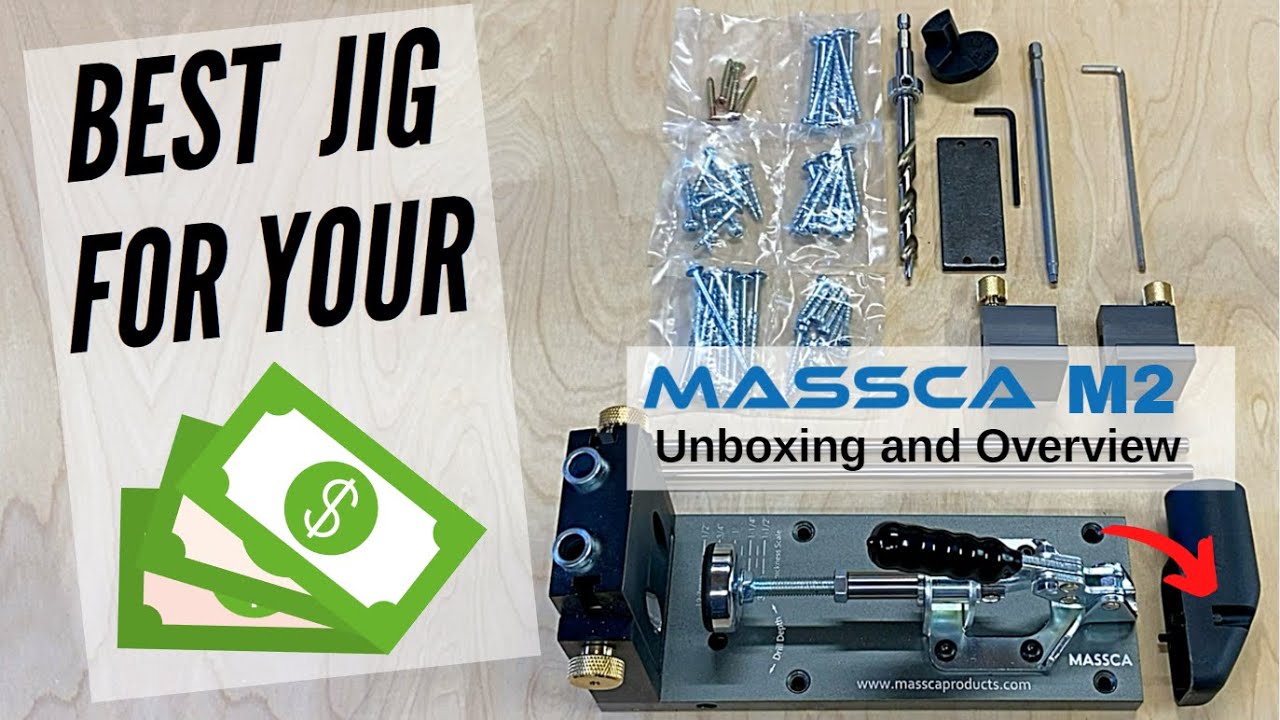 BEST POCKET HOLE JIG FOR THE MONEY // Massca Products M2 Pro Pocket Hole Jig System
